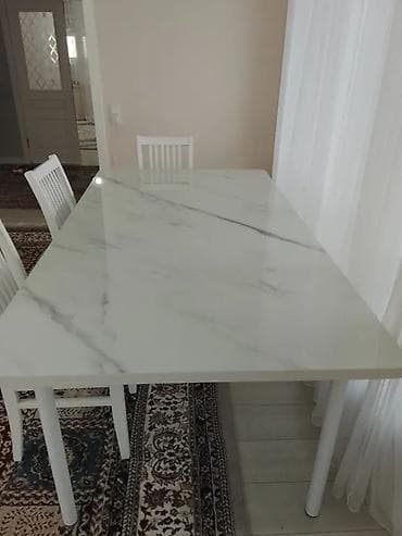 Кухонные столы: Кухонный стол, Прямоугольный, Нераскладной — 2