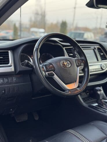 крутые машины: Toyota Highlander: 2019 г., 3.5 л, Автомат, Бензиновая, Внедорожник — 8