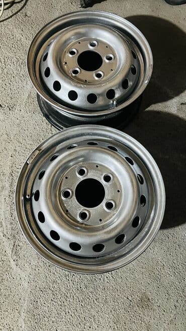 диск на sprinter: Железные Диски R 15 Mercedes-Benz, Пара, Б/у — 1