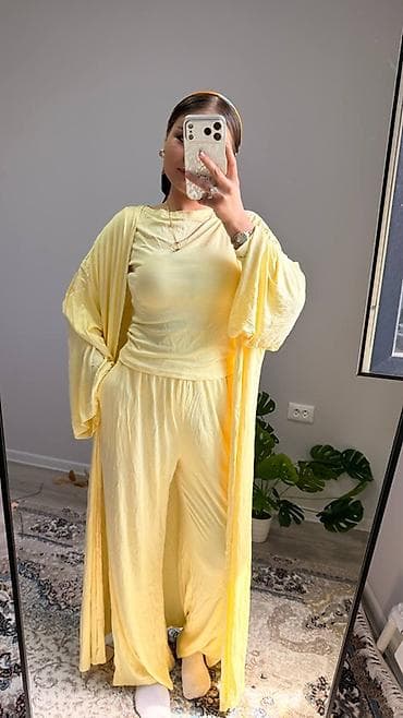 Домашний костюм, Кофта, Трикотаж, Китай, Осень-весна