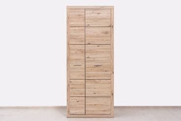 шкаф в оше: Шифоньер, Новый, Прямой, цвет - Бежевый, ЛДСП — 2