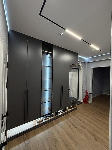 75: 2 комнаты, 61 м², Кок-Жар мкр 9 этаж, Дизайнерский ремонт — 9