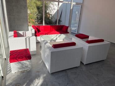 ручная работа салфетка на стол: Комплекты плетеной мебели — 3