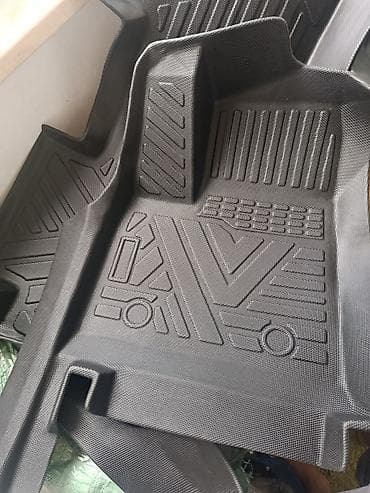 полик на ваз: 3D Резиновые Полики Для салона Changan, цвет - Черный, Новый, Самовывоз — 4