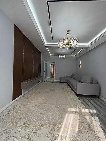 недвижимость нарын: 3 комнаты, 90 м², Элитка, 4 этаж, Евроремонт — 1