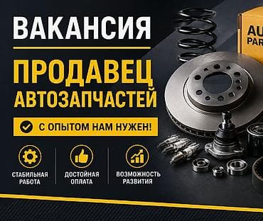 Продажи, работа с клиентами: Требуется Продавец-консультант в Магазин автозапчастей, График: Шестидневка, Официальное трудоустройство, Полный рабочий день — 1