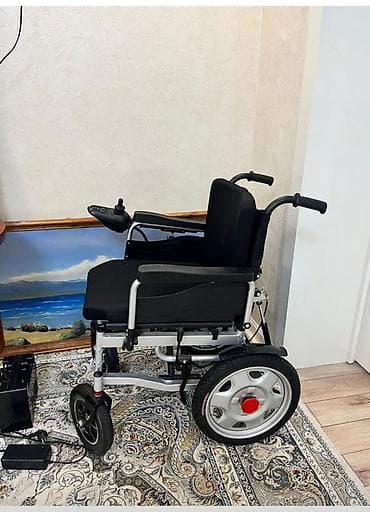 Медтовары: Электрическая инвалидная коляска с джойстиком - Управление — 4