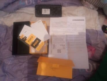 телефон поко: Poco F3, Б/у, 256 ГБ, цвет - Черный, В рассрочку, 2 SIM — 1