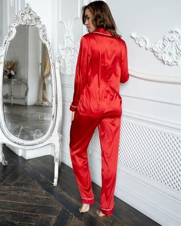 белая ночная сорочка: Шикарная двойка Ткань :Атлас, Х/Б Производство Турция КИТАЙ — 7