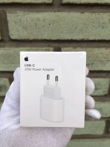блок питания apple: Зарядное устройство Apple iPhone 20W USB-C Power Adapter — 1