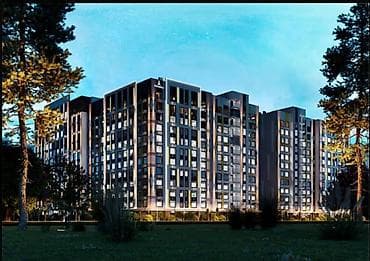 кв рассрочка: 1 комната, 50 м², Элитка, 11 этаж, Готовая ПСО (под самоотделку) — 7