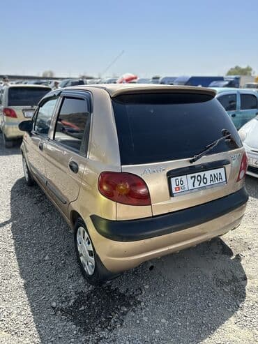 авто кридит бишкек: Daewoo Matiz: 2003 г., 0.1 - engine capacity л, Механика, Бензин, Хетчбек — 8