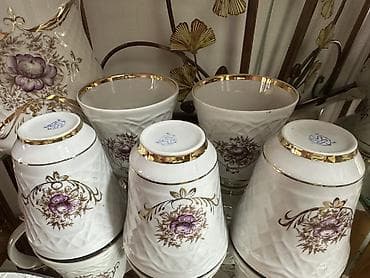 silver kitchen: Фарфоровый набор Коростень — 6