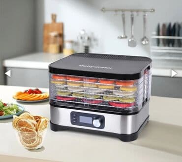 сушилка для овощей zelmer: Сушилка для овощей Техномир SG-400LCD Мощность 400вт Количество — 12