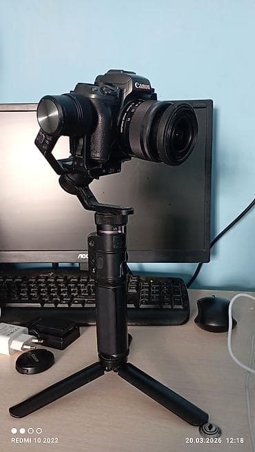 видео дрон: Canon M5 сатылат жакшы абалда автофокус сенсор экран качество фул — 3