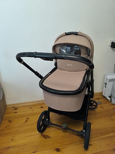 бала: Балдар арабасы, Башка бренд, түсү - Күрөң, Колдонулган, Өзү алып кетүү — 1