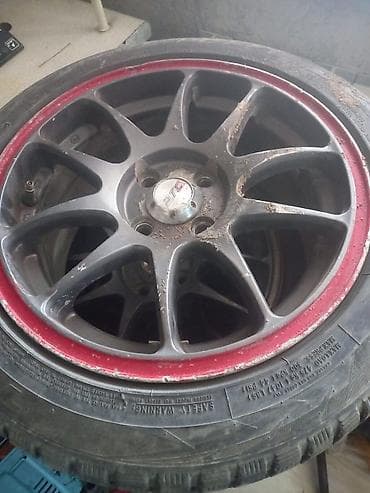 rays volk: Колеса в сборе 185 / 55 / R 15, Лето, Б/у, Комплект, Легковые, Литые, отверстий - 4 — 1