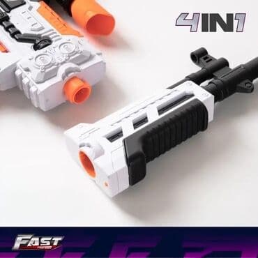 машинка перевертыш на радиоуправлении: 🚀 Автоматический Бластер Junfa Fast Pioneer: Зарядись Космическими — 4