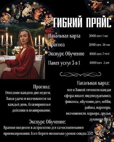 Астрологический анализ гороскопа — онлайн Услуги: - Натальная карта — — 2