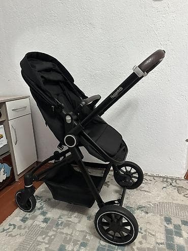 детские коляски с куклами: Детская коляска-трансформер Huggerkids (шасси + автолюлька+прогулочное — 8
