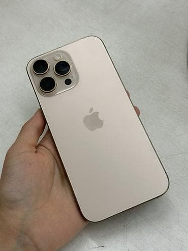 IPhone 16 Pro Max, Б/у, 512 ГБ, Desert Titanium, 92 %