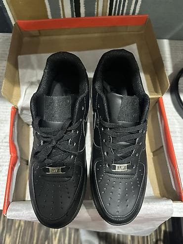 айр форс: Мужские кроссовки, 40.5, 41, Nike, Новый, цвет - Черный, Самовывоз, Бесплатная доставка, Платная доставка — 5