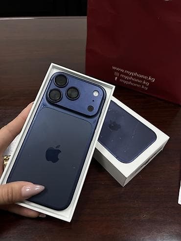IPhone 17 Pro, Новый, 256 ГБ, Синий, Коробка