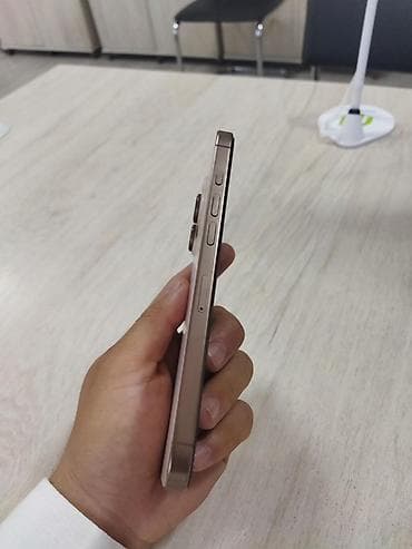 iphone 16 pro 1 tb: IPhone 16 Pro Max, Б/у, 256 ГБ, Розовый, Защитное стекло, Чехол, Кабель, 91 % — 2