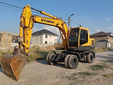 Экскаватор, Hyundai, 2005 г., Колесный