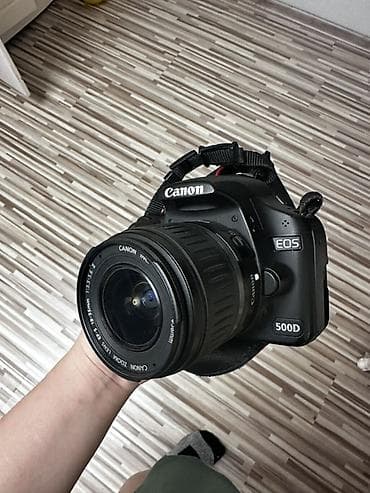 osmo mobile: Зеркальный фотоаппарат Canon EOS 500D с объективом Canon Zoom Lens — 1