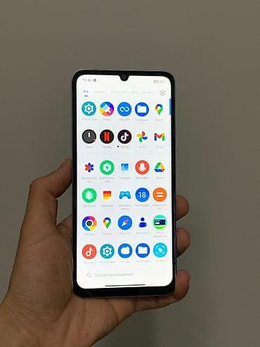 poco c65: Poco C65, Б/у, 256 ГБ, цвет - Голубой, 2 SIM — 8