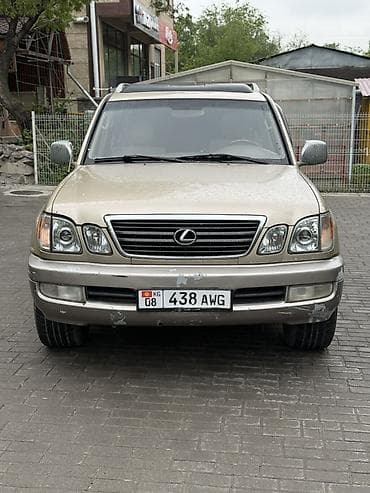 Lexus LX: 2002 г., 4.7 л, Автомат, Газ, Внедорожник