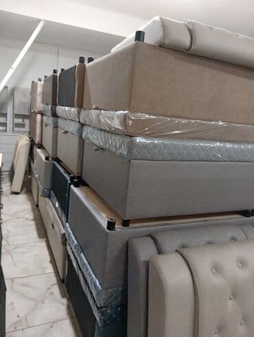 двух этажный кровати: Односпальная кровать, Новый, С ящиком для хранения, длина - 195 см — 19