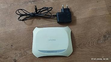 Wi-fi роутер 1-антенный, хорошее состояние. Отлично работает, tp-link at lalafo.kg Wi-fi роутер 1-антенный, хорошее состояние. Отлично работает, tp-link