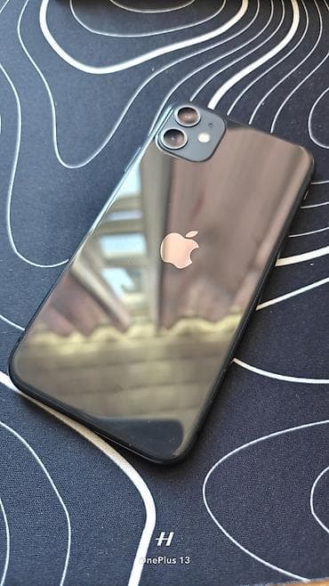 aipad mini: IPhone 11, Б/у, 64 ГБ, Черный, Зарядное устройство, 72 % — 1