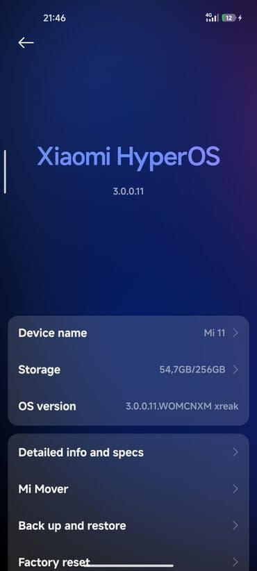 google pixel 4a: Xiaomi, Mi 11, Б/у, 256 ГБ, цвет - Голубой, 2 SIM, eSIM — 9