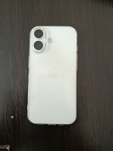 айфон x по дешевле: IPhone 16, Б/у, 256 ГБ, Белый, Чехол, 100 % — 1