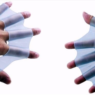 Ласты на пальцы рук для плавания. Мягкие из силикона. Размеры s и m