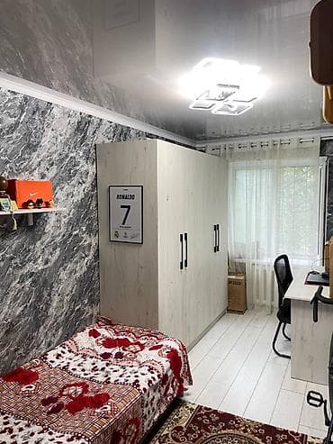 квартири ош: 3 комнаты, 55 м², 4 этаж — 9