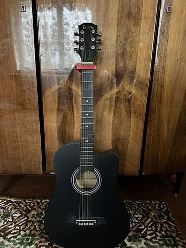 малый барабан: Акустическая гитара Dastan, форма корпуса Dreadnought с вырезом — 4