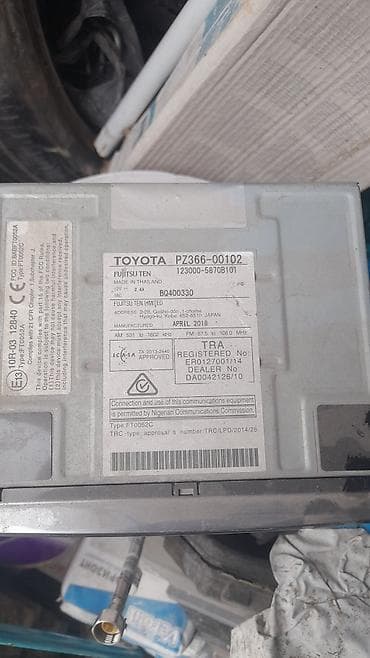 рамки для магнитолы: Штатная магнитола Toyota 70 магнитола с корпусом рабочий — 3