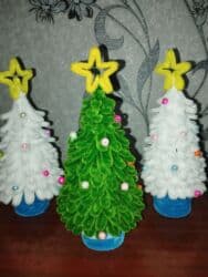 кухонные гарнитуры в бишкеке фото цена: Делаю на заказ ёлочки из синельной проволоки, 1 ёлочка - 1000 сом — 4