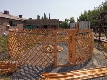 слоны деревянные ручная работа: Продажа юрты, Каркас Деревянный, 85 баш, Диаметр: 6 метров — 3