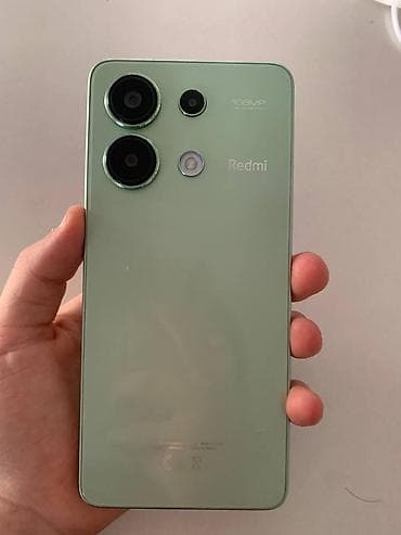 Redmi, Redmi Note 13, Б/у, 256 ГБ, цвет - Зеленый, 2 SIM
