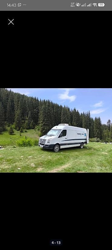 крафтор: Volkswagen Crafter: 2008 г., 2.5 л, Механика, Дизель, Фургон — 2