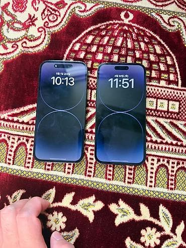 iphone 11 64 gb: IPhone 14 Pro, Б/у, 256 ГБ, Синий — 1