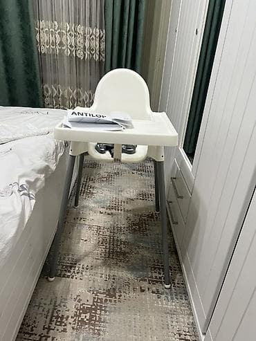 magic glip: Детский высокий стульчик для кормления IKEA ANTILOP с подносом. В — 1