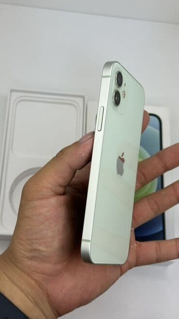 мониторы на компьютер: IPhone 12, Колдонулган, 128 ГБ, Жашыл, Куту, 80 % — 4