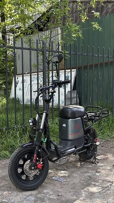 GT электрический скутер (велосипед) Запас хода 120км с двумя