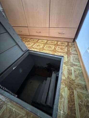 цены на однокомнатные квартиры в бишкеке: 1 комната, 32 м², 104 серия, 1 этаж, Косметический ремонт — 4